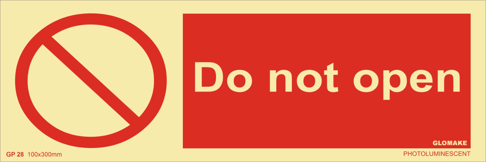 DO NOT OPEN (GP-28)